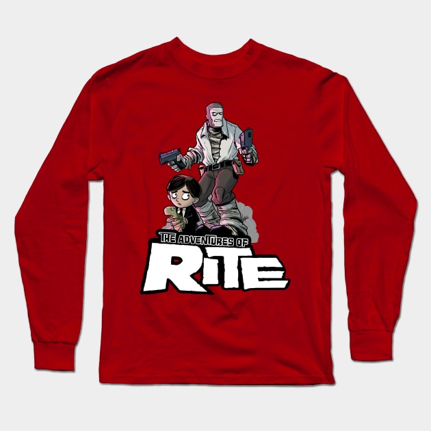 The Adventures of Rite Long Sleeve T-Shirt by sideshowmonkey